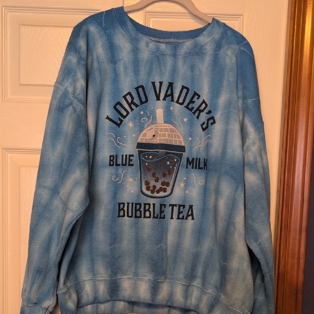 Vader's Bubble Tea Tie Dye Sweatshirt
